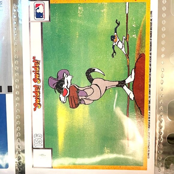 Disney Looney Tunes Trading Card Lot of 8 VTG Betty Boop Foil Mowgli Aladin Pooh - Picture 11 of 11